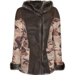 Kurtka AERONAUTICA MILITARE Brązowy. Brązowe kurtki damskie marki Aeronautica Militare, moro, ze skóry. Za 2300,00 zł.