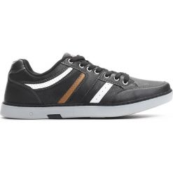 Czarne Buty Sportowe Long Journey. Czarne buty skate męskie Born2be, z materiału, na sznurówki. Za 79,99 zł.