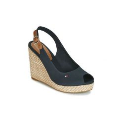 Sandały Tommy Hilfiger ICONIC ELENA BASIC SLING BACK. Sandały damskie TOMMY HILFIGER. Za 348,34 zł.