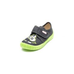 Superfit Boys Kapcie Bill Monster, czarny - Gr.Moda (2 - 6 lat). Czarne buciki niemowlęce marki Superfit, z tkaniny. Za 95,00 zł.