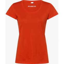 BOSS Casual - T-shirt damski – Tigreat, pomarańczowy. Pomarańczowe t-shirty damskie BOSS Casual, m, bez wzorów, casualowe, bez kołnierzyka. Za 179,95 zł.