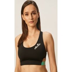 Ellesse - Biustonosz sportowy. Czarne biustonosze sportowe damskie Ellesse, bez wzorów, z elastanu. Za 119,90 zł.