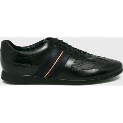 Joop! - Buty. Czarne buty sportowe męskie marki JOOP!, ze skóry, na sznurówki. W wyprzedaży za 499,90 zł.