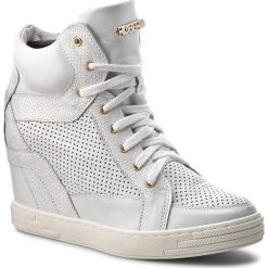 Sneakersy damskie: Sneakersy ROBERTO – 474/D Srebro