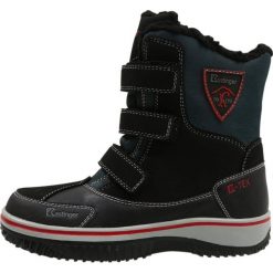 Kastinger SNOWWALK VELCRO Śniegowce seagreen/black. Niebieskie buty chłopięce zimowe marki Kastinger, z materiału. W wyprzedaży za 188,30 zł.