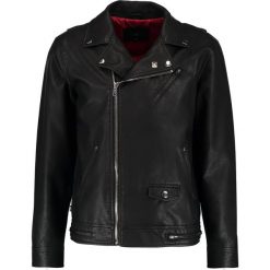 Kurtki męskie: Obey Clothing Kurtka ze skóry ekologicznej black