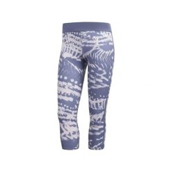 Adidas RS 3/4 Q2 TI W RAWIND / AERPNK | XS, SS18. Niebieskie kombinezony damskie Adidas, xs, bez wzorów, bez kołnierzyka, bez rękawów. W wyprzedaży za 191,86 zł.