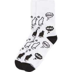Skarpetki Bobby Sox - Miau! BS6. Czarne skarpetki damskie z elastanu. Za 18,00 zł.