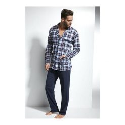 Piżama Mike 114/33 Granatowo-bordowa. Czerwone piżamy męskie Cornette, m, bez wzorów, bez rękawów. Za 123,90 zł.
