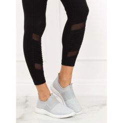 Buty sportowe szare I-15 GREY. Szare buty sportowe damskie obuwie damskie, z tkaniny. Za 60,75 zł.