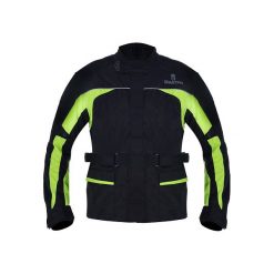 Kurtka turystyczna OXFORD SPARTAN kolor czarny/fluorescencyjny, rozmiar XS. Czarne kurtki męskie OXFORD, xs, bez wzorów, długie, bez kaptura. Za 329,00 zł.