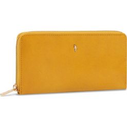 Duży Portfel Damski PUCCINI - Z1962 Yellow 3C. Żółte portfele damskie Puccini, bez wzorów, ze skóry. W wyprzedaży za 159,00 zł.