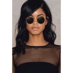 Okulary przeciwsłoneczne damskie aviatory: Ray-Ban Okulary przeciwsłoneczne Metal Round 1 – Black