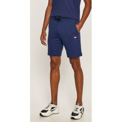 Tommy Sport - Szorty. Niebieskie spodenki sportowe męskie Tommy Sport, s, bez wzorów, z bawełny, sportowe. Za 229,90 zł.