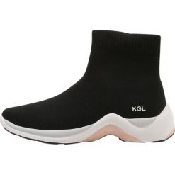 Kurt Geiger LINFORD SOCK Sneakersy wysokie black. Czarne trampki i tenisówki damskie marki Kurt Geiger, bez wzorów, z tworzywa sztucznego, bez zapięcia. Za 719,00 zł.