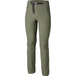 Spodnie funkcyjne "Passo Alto" w kolorze khaki. Brązowe spodnie męskie Columbia, m, w paski, z tkaniny. W wyprzedaży za 199,95 zł.