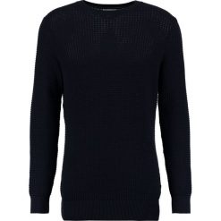 Swetry klasyczne męskie: Nowadays FANCY STITCH Sweter blue black