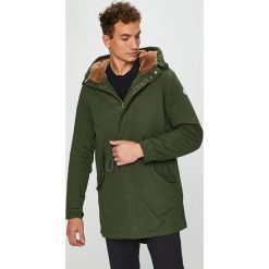 Scotch & Soda - Parka. Zielone parki męskie marki Scotch & Soda, s, z elastanu, długie, z kapturem. W wyprzedaży za 749,90 zł.