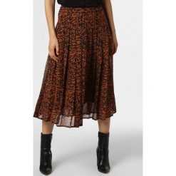 Calvin Klein - Spódnica damska, pomarańczowy. Pomarańczowe spódniczki damskie Calvin Klein, z nadrukiem, midi. Za 499,95 zł.