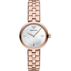 Emporio Armani - Zegarek AR11196. Żółte zegarki damskie Emporio Armani, ze stali. Za 749,90 zł.