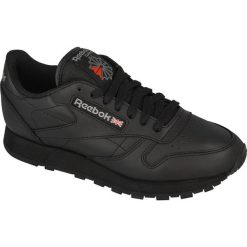 Czarne Buty Reebok Classic Leather M 2267. Czarne buty sportowe męskie Reebok, ze skóry, bez zapięcia, reebok classic. W wyprzedaży za 349,00 zł.