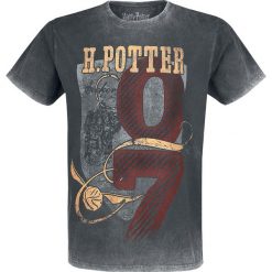 T-shirty męskie z nadrukiem: Harry Potter Seeker 07 T-Shirt szary