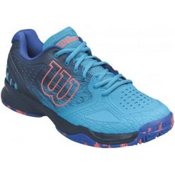 Buty sportowe męskie: Wilson Buty Tenisowe Kaos Comp Hawaiian Ocean/Navy Blazer/Fiery Coral 41.3