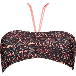 Biustonosz bikini "Sourine" w kolorze czarno-różowym. Różowe stroje kąpielowe dwuczęściowe damskie marki Brunotti. W wyprzedaży za 52,95 zł.