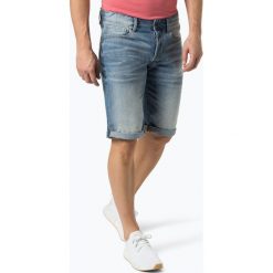 G-Star RAW - Męskie spodenki jeansowe – 3301, niebieski. Niebieskie spodenki i szorty męskie G-Star RAW, m, bez wzorów, z jeansu, retro. Za 199,95 zł.