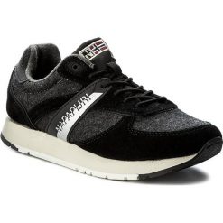 Sneakersy NAPAPIJRI - Rabina 15733152 Black N00. Czarne półbuty damskie Napapijri, z zamszu. W wyprzedaży za 229,00 zł.
