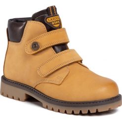 Trapery LASOCKI KIDS - CI12-TREMP-02 Camel. Żółte śniegowce chłopięce Lasocki Kids, bez zapięcia. Za 149,99 zł.