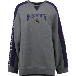 Bluzy damskie: Fenty PUMA by Rihanna CREW NECK TAPING Bluza charcoal heatherevening blue