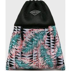 Roxy - Plecak. Czarne plecaki damskie Roxy, z nadrukiem, z poliesteru. Za 89,90 zł.