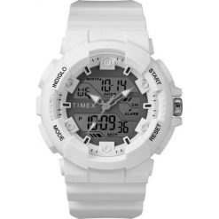 Zegarek Timex Combo TW5M22400 The HQ DGTL męski biały. Białe zegarki męskie marki Timex. Za 254,00 zł.