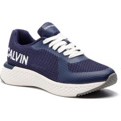Sneakersy CALVIN KLEIN JEANS - Alma R7809 Navy. Niebieskie półbuty damskie Calvin Klein Jeans, z jeansu. W wyprzedaży za 539,00 zł.