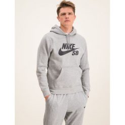 Bluza NIKE Sb Icon AJ9733. Szare bluzy męskie Nike, m, bez wzorów, z bawełny, bez kołnierzyka, bez rękawów, bez kaptura. W wyprzedaży za 189,00 zł.