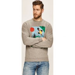 Pepe Jeans - Bluza Parolio. Szare bluzy męskie Pepe Jeans, s, z nadrukiem, z bawełny, z okrągłym kołnierzem, bez rękawów, bez kaptura. Za 299,90 zł.