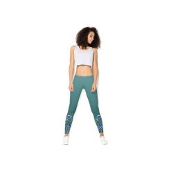 Legginsy CP-012 251. Legginsy sportowe damskie Colour pleasure, bez wzorów, z dzianiny, na fitness i siłownię. Za 109,00 zł.