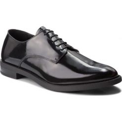 Półbuty EMPORIO ARMANI - X4C510 XF252 00002 Black. Czarne derby męskie Emporio Armani, ze skóry. Za 1109,00 zł.