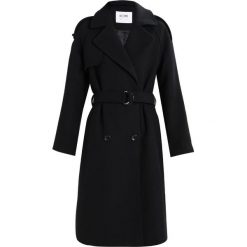 KIOMI Płaszcz wełniany /Płaszcz klasyczny black. Czarne płaszcze damskie pastelowe KIOMI, z materiału, klasyczne. W wyprzedaży za 356,30 zł.