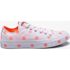 Converse - Tenisówki. Szare tenisówki damskie marki Converse, z gumy, na sznurówki. W wyprzedaży za 239,90 zł.
