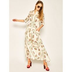 Sukienka letnia Tory Burch Peacock Flora Printed 58301. Sukienki damskie Tory Burch, na lato, m, bez wzorów, z bawełny, bez kołnierzyka, bez rękawów. Za 1949,00 zł.