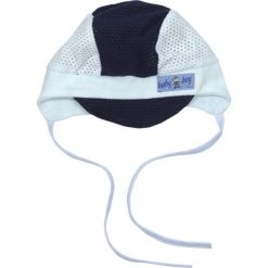 TXM czapka niemowlęca 42 GRANATOWY. Niebieskie czapeczki niemowlęce TXM, bez wzorów. Za 14,99 zł.