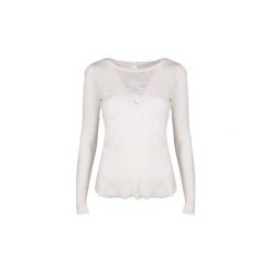 Swetry Patrizia Pepe 8M0623/A3AI. Białe swetry damskie Patrizia Pepe, m, bez wzorów, bez rękawów, bez kaptura. Za 389,00 zł.