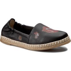 Espadryle damskie: Espadryle NEŚCIOR – 098-E Czarny R