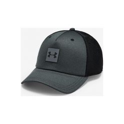 Under Armour Czapka z daszkiem Czarny Szary. Szare czapki męskie Under Armour, bez wzorów, z poliesteru. Za 137,95 zł.