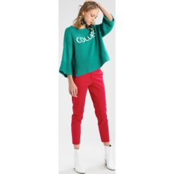 Swetry klasyczne damskie: Benetton AMORE LOOSE FIT SWEATER Sweter green