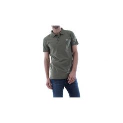 Koszulki polo z krótkim rękawem Guess M92P18 J1300 POLO m__czyzna GREEN. Zielone koszulki męskie Guess, xl, z aplikacjami, polo, z krótkim rękawem, krótkie. Za 154,93 zł.