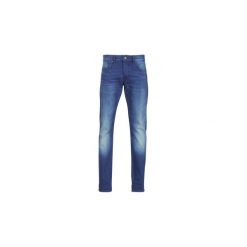 Jeansy straight leg Scotch Soda RALSTON. Szare jeansy męskie marki Scotch & Soda, l, z nadrukiem, z bawełny, z kapturem. Za 439,20 zł.