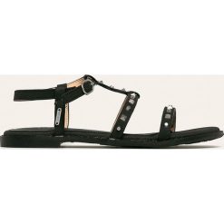 Pepe Jeans - Sandały dziecięce Elsa Studs. Czarne sandały dziewczęce Pepe Jeans, z jeansu, na klamry. Za 259,90 zł.